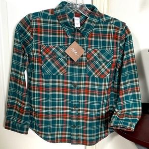 Tea Collection Boys Flannel Shirt